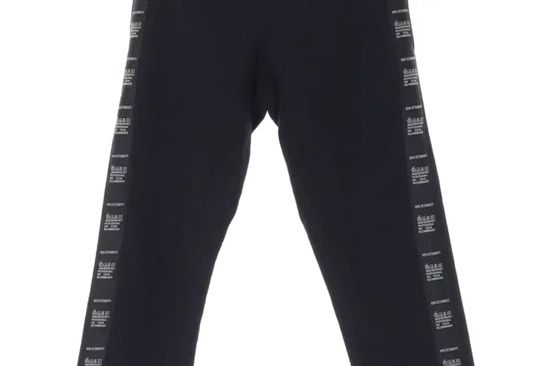 베트멍(10꼬르소꼬모) 트레이닝 바지 옆라인 100%VETEMENTS M 상품이미지3