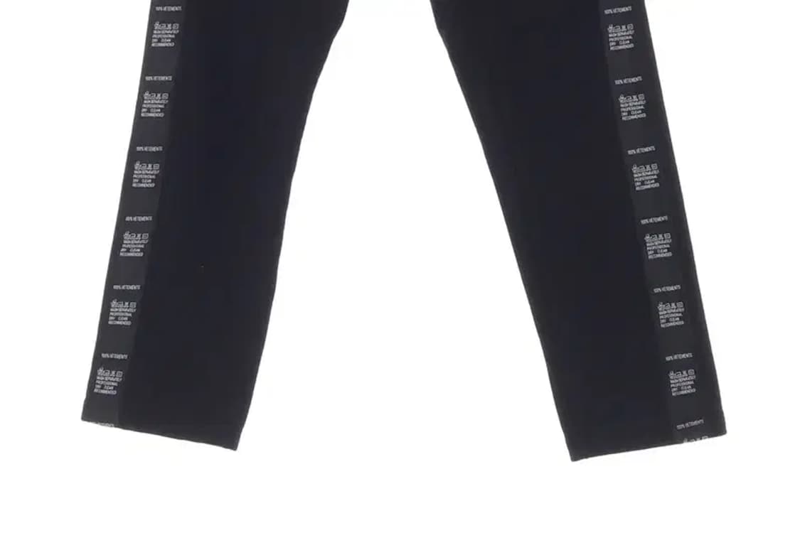 베트멍(10꼬르소꼬모) 트레이닝 바지 옆라인 100%VETEMENTS M 상품이미지4
