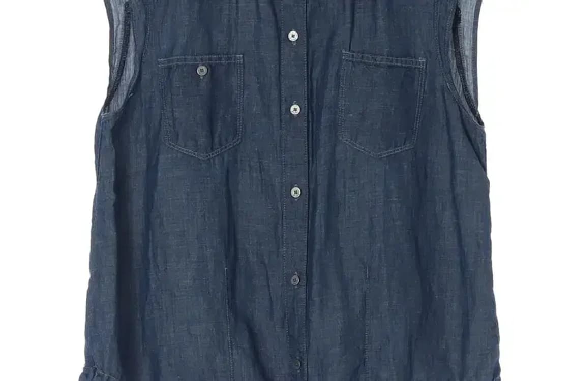 DKNY JEANS 디케이엔와이 데님 베스트 조끼 L 상품이미지3