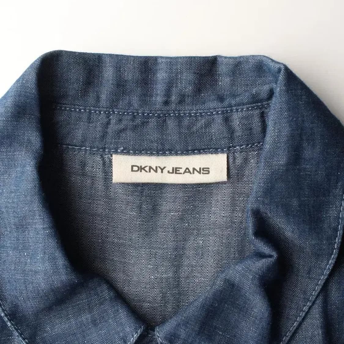 DKNY JEANS 디케이엔와이 데님 베스트 조끼 L 상품이미지6