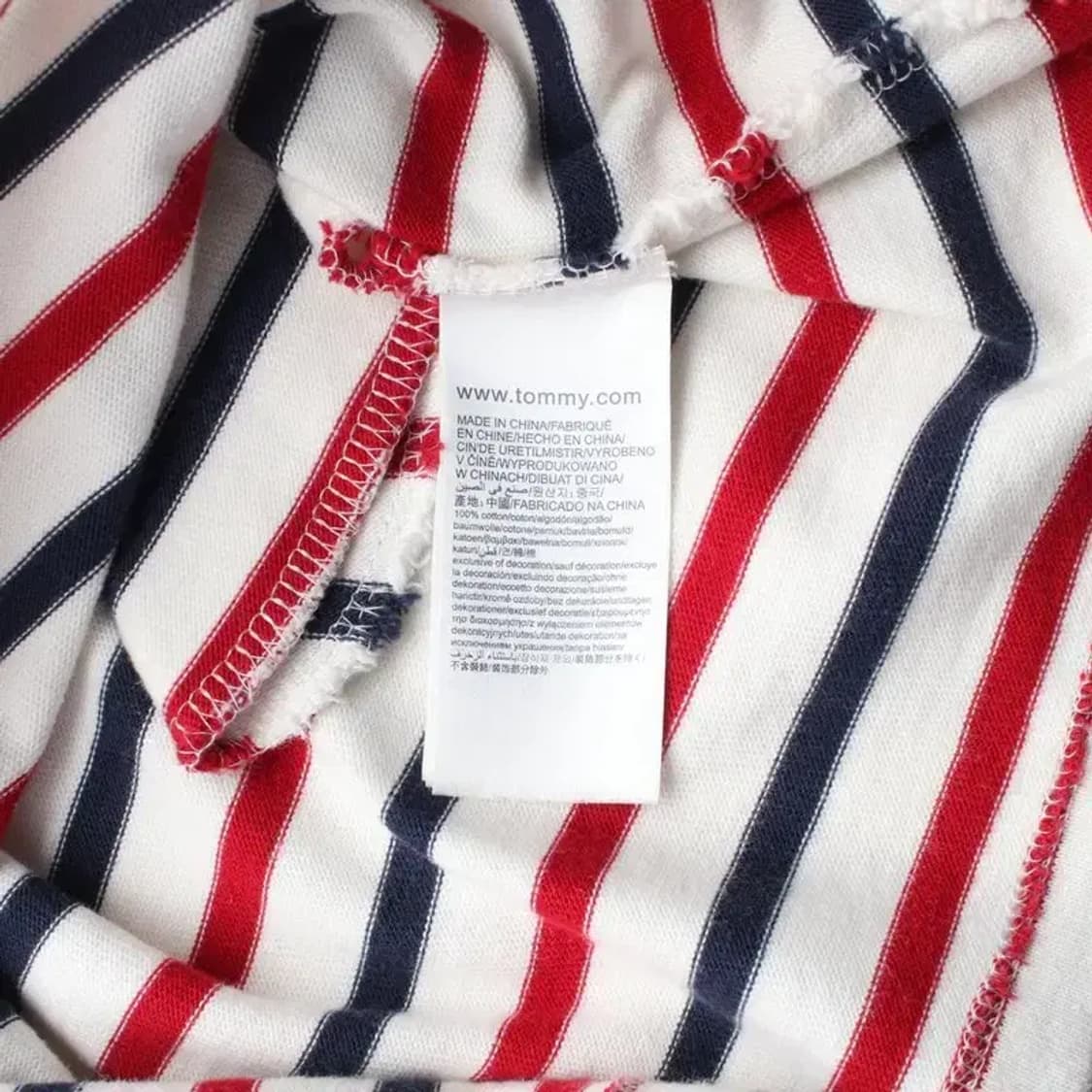 TOMMY HILFIGER 타미힐피거 티셔츠형 원피스 M 상품이미지7