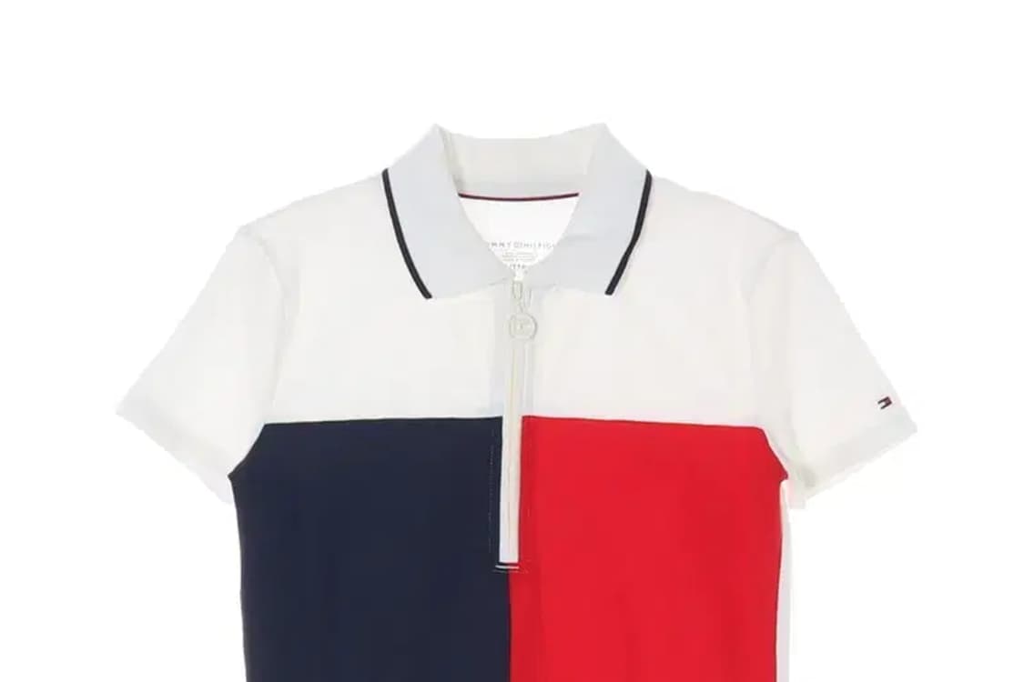 TOMMY HILFIGER 타미힐피거 여성 카라티 XS 상품이미지2