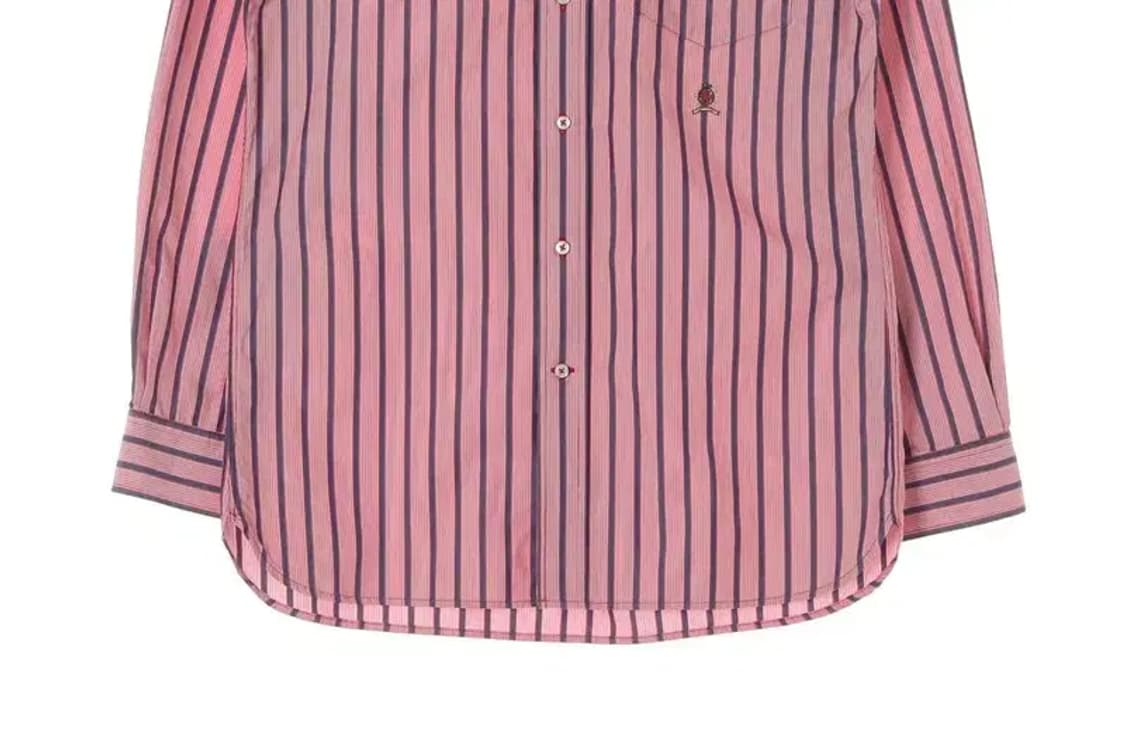 TOMMY HILFIGER 타미힐피거 밑단로고 셔츠 M 상품이미지3