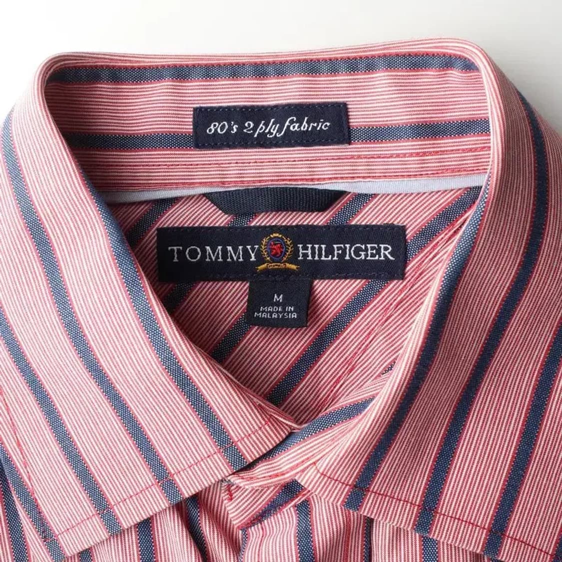 TOMMY HILFIGER 타미힐피거 밑단로고 셔츠 M 상품이미지5