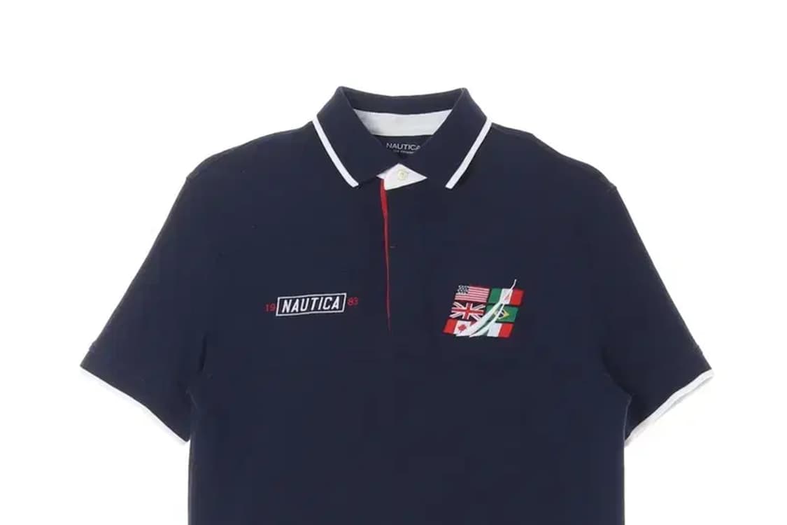 NAUTICA 노티카 백로고 멀티로고 카라티 S 상품이미지2