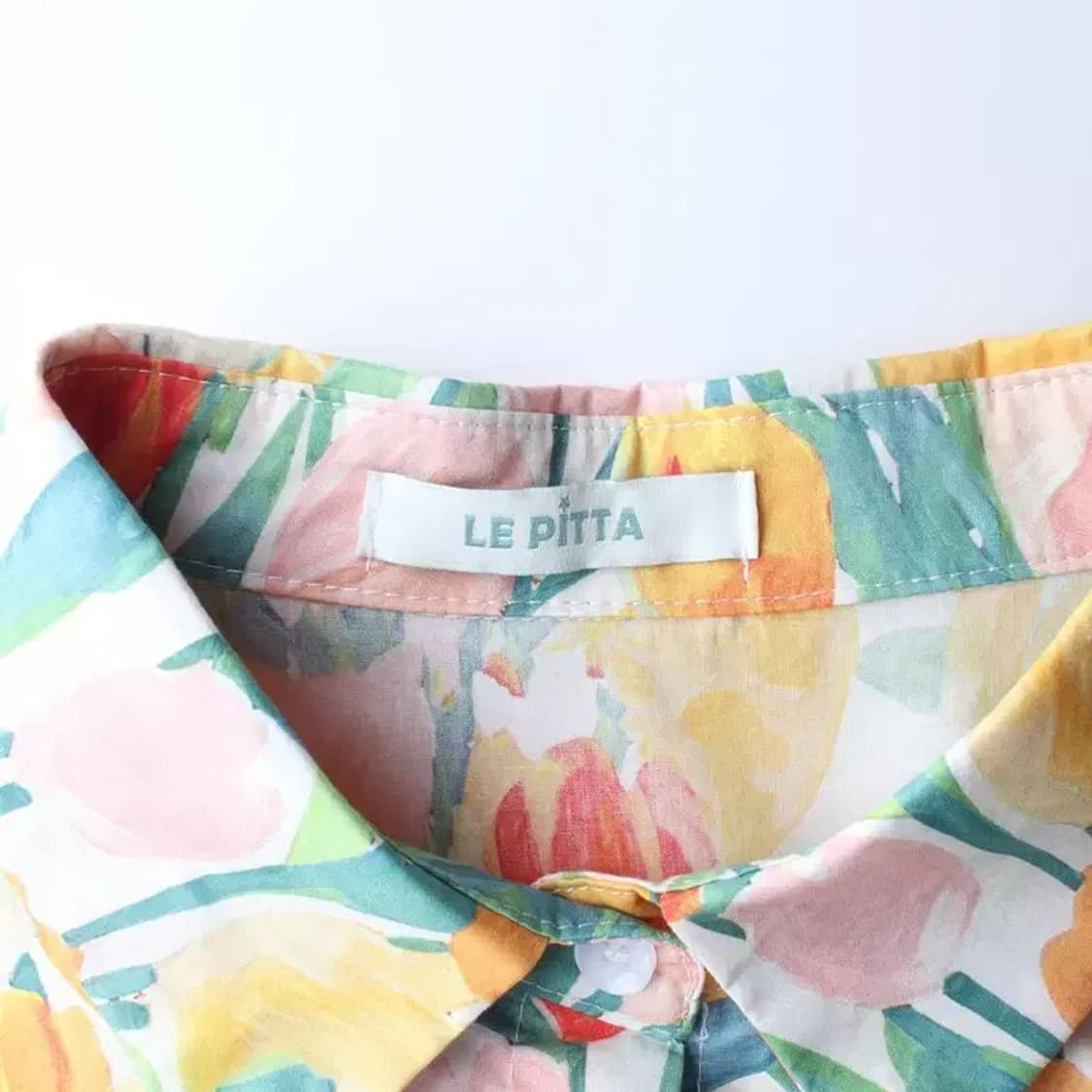 LE PITTA 르피타 꽃무늬 오버핏 셔츠 M 상품이미지5