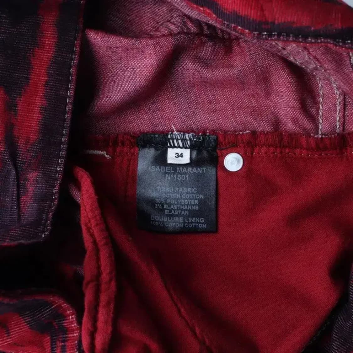 ISABEL MARANT ETOILE 이자벨 마랑 에뚜왈 바지  XS 상품이미지7