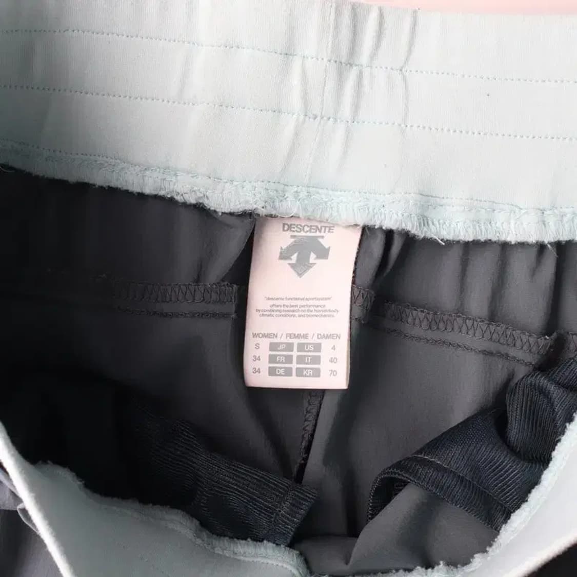 DESCENTE 데상트 여성 트레이닝 운동 바지 XS 상품이미지6