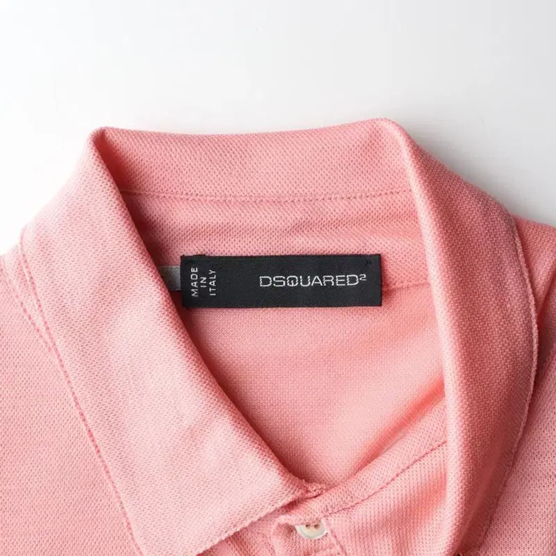 DSQUARED2 디스퀘어드2 카라 디테일 반팔티 S 상품이미지5