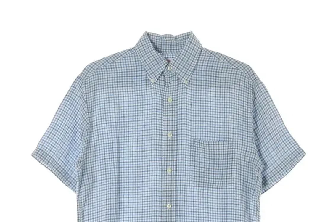 BROOKS BROTHERS 브룩스브라더 린넨 셔츠 S 상품이미지2