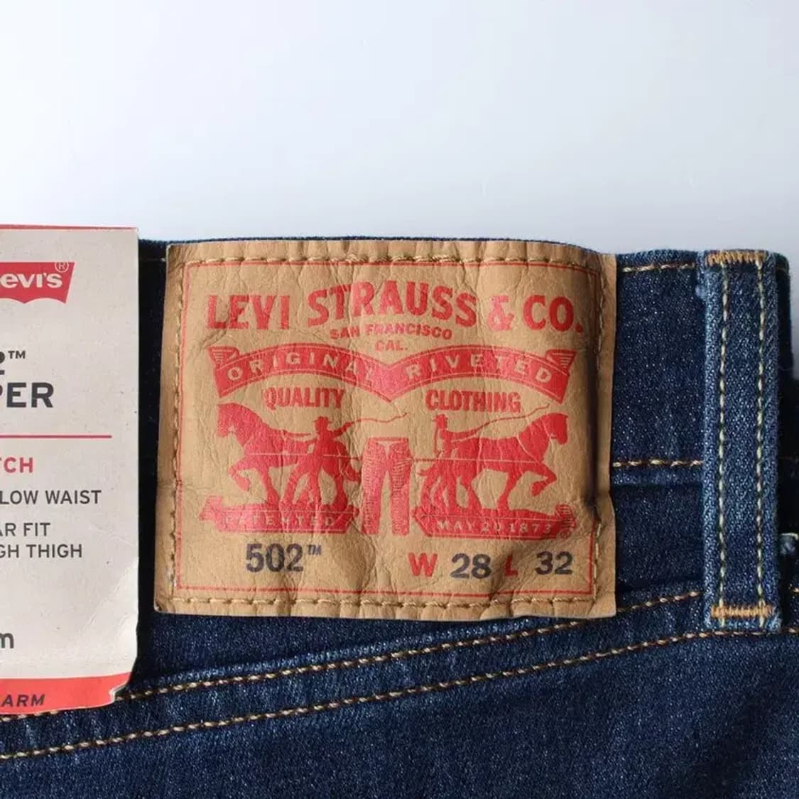 (새상품) LEVI'S 리바이스 502 청바지 28 상품이미지6