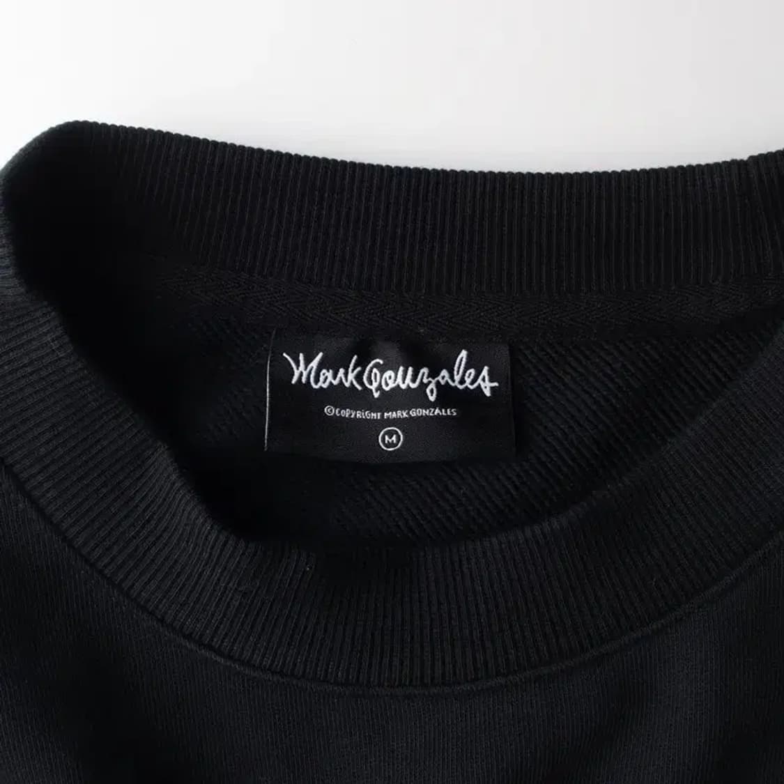 MARK GONZALES 마크곤잘레스 블랙 맨투맨 M 상품이미지5