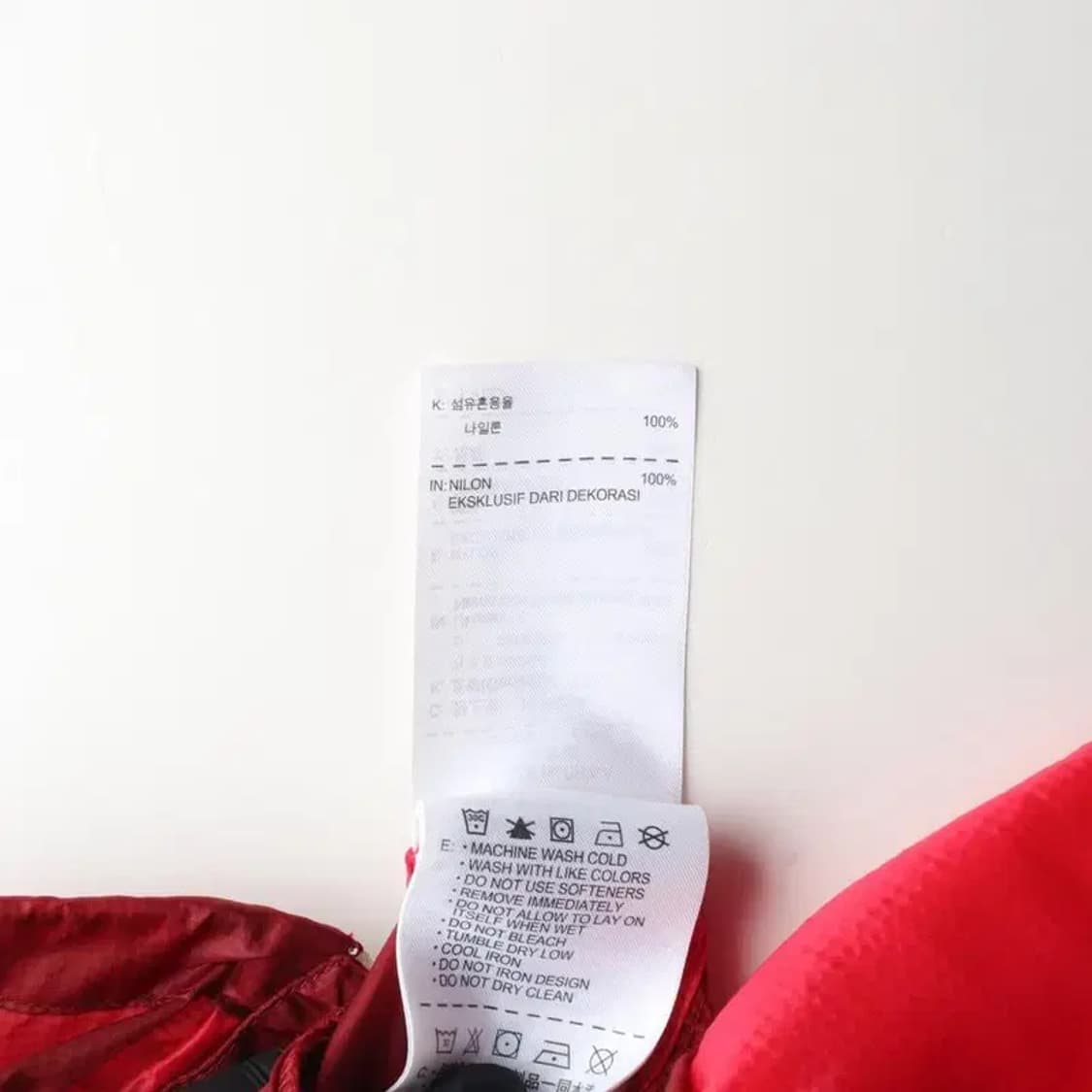 NIKE 나이키 윈드브레이커 레드 바람막이 L 상품이미지6
