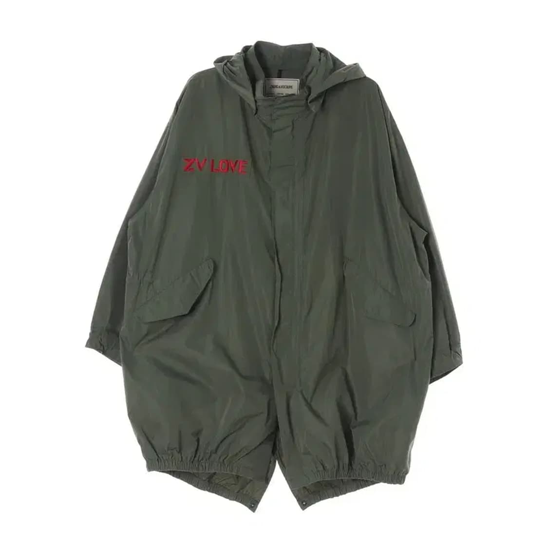 ZADIG&VOLTAIRE 쟈딕앤볼테르 루즈핏 후드 야상 S 상품이미지1