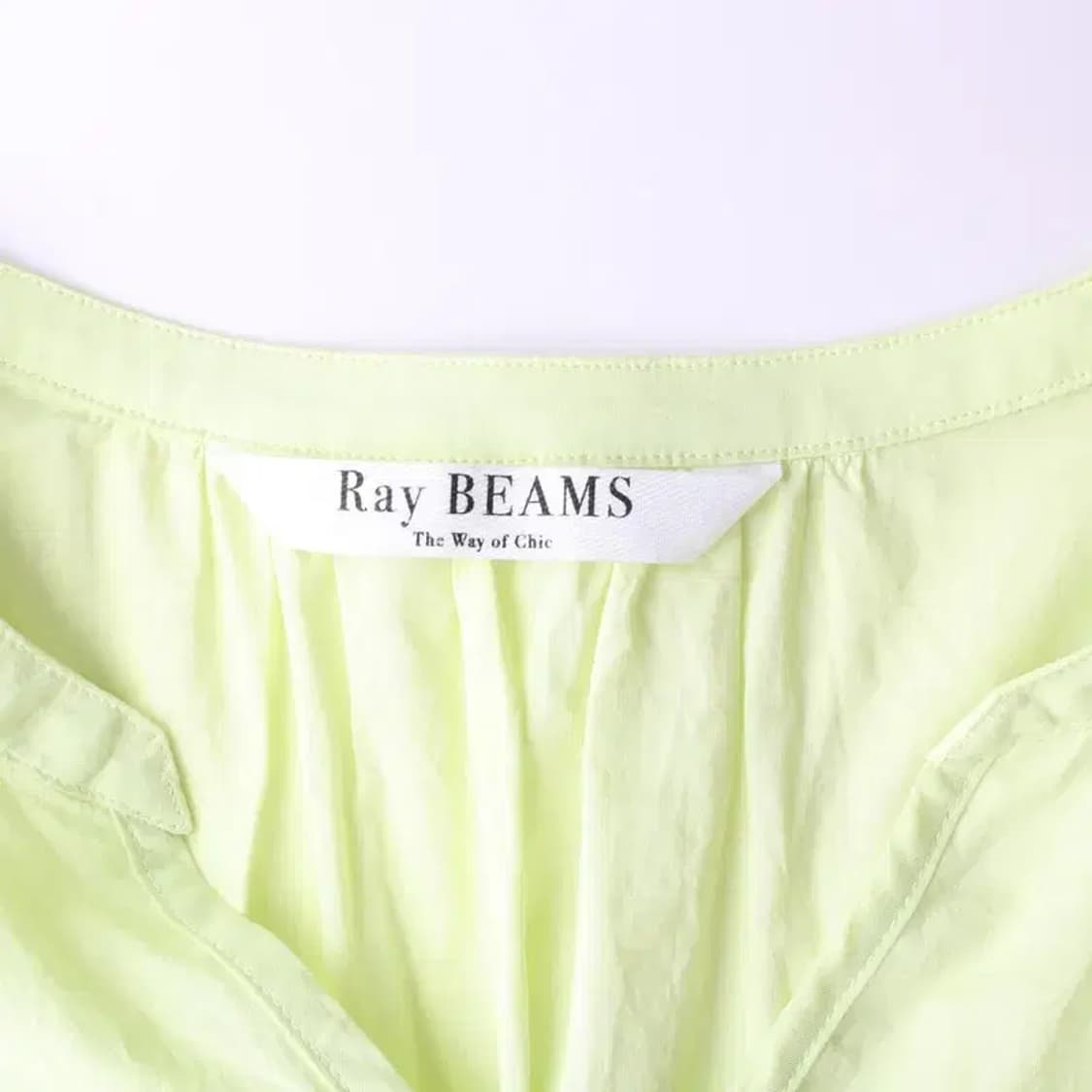 RAY BEAMS 레이빔스 형광 루즈핏 블라우스 M 상품이미지5