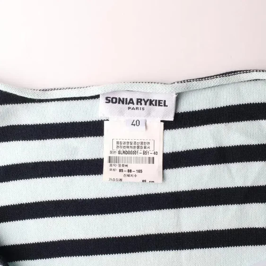 SONIA RYKIEL 소니아 리키엘 스트라이프 반팔 S 상품이미지5