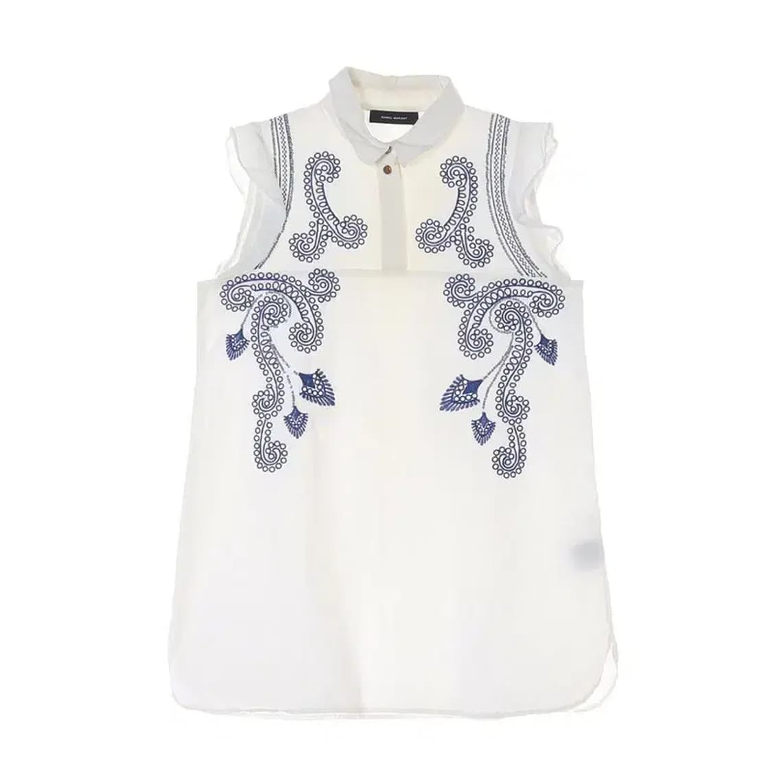 ISABEL MARANT 이자벨마랑 민소매 조끼 블라우스 S 상품이미지1
