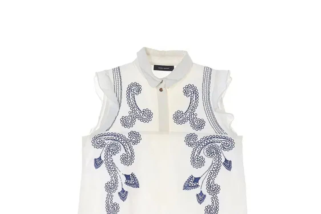 ISABEL MARANT 이자벨마랑 민소매 조끼 블라우스 S 상품이미지2