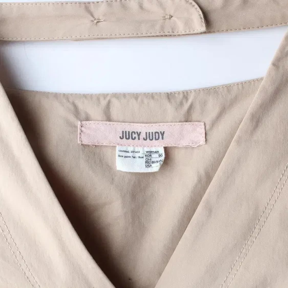 JUCY JUDY 쥬시쥬디 허리끈 디테일 원피스 S 상품이미지5
