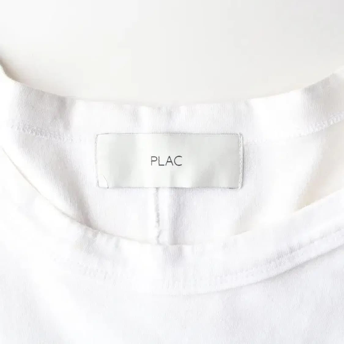 PLAC 플랙 진 줄 디테일 반팔 티 M 상품이미지5