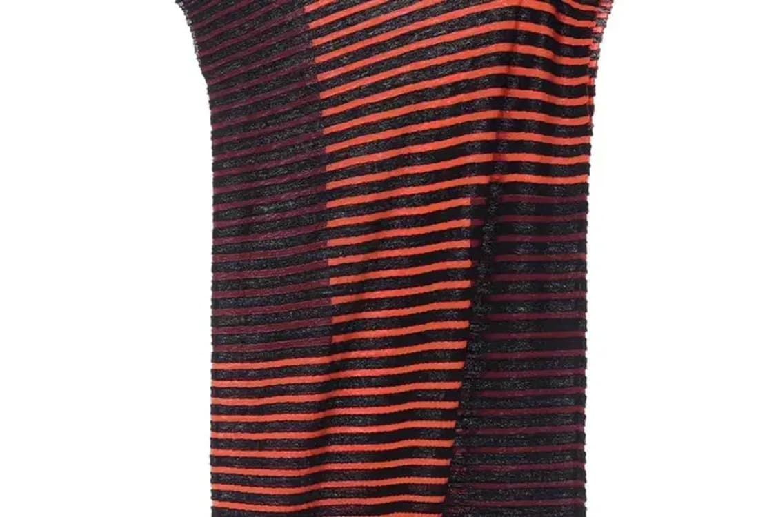 PLEATS PLEASE 플리츠 플리즈 비대칭 롱 원피스 M 상품이미지3
