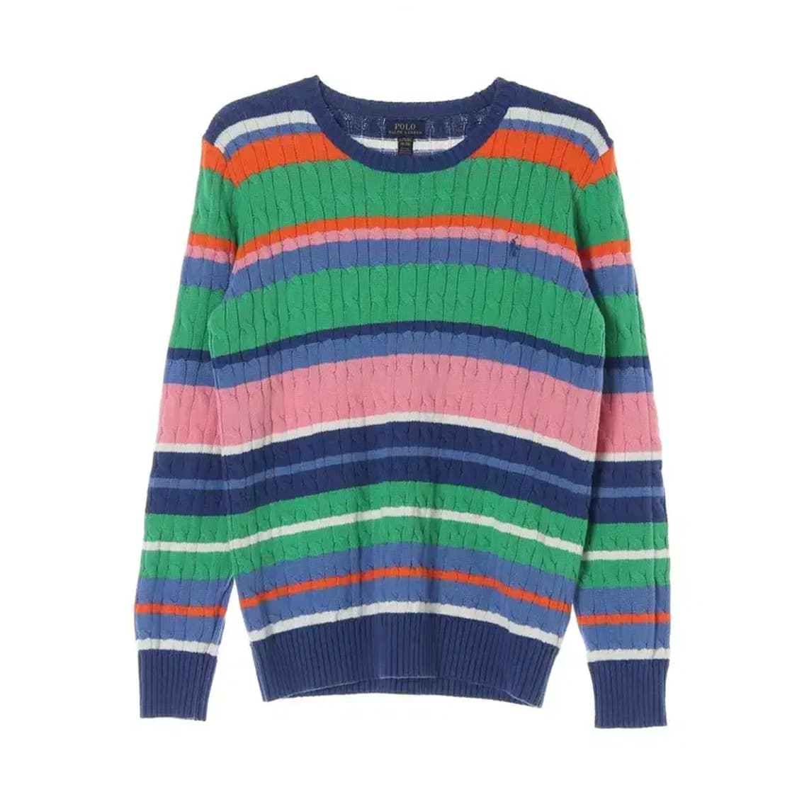 POLO RALPH LAUREN 폴로 랄프 로렌 멀티컬로 니트 아동 XL 상품이미지1
