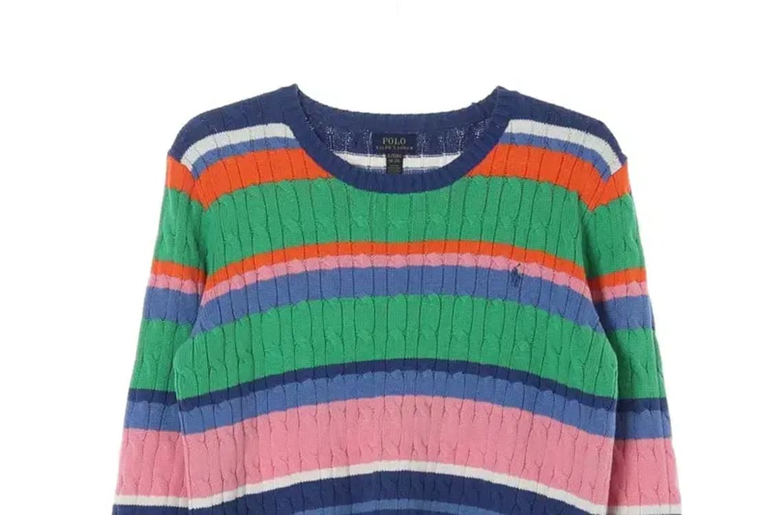 POLO RALPH LAUREN 폴로 랄프 로렌 멀티컬로 니트 아동 XL 상품이미지2