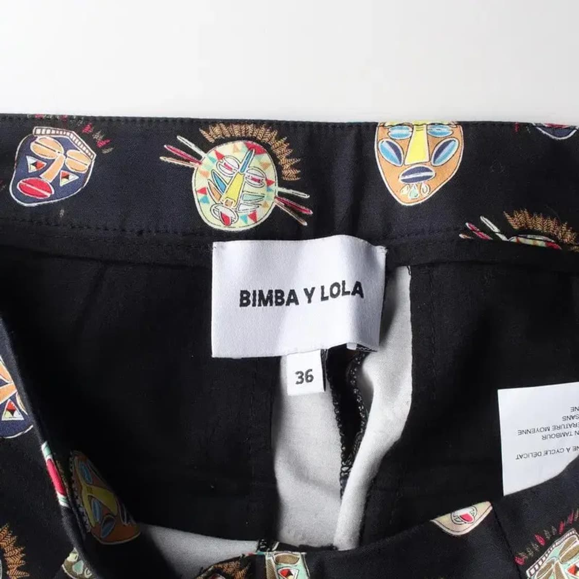 BIMBA Y LOLA 빔바이롤라 하회탈 무늬 바지 상품이미지6