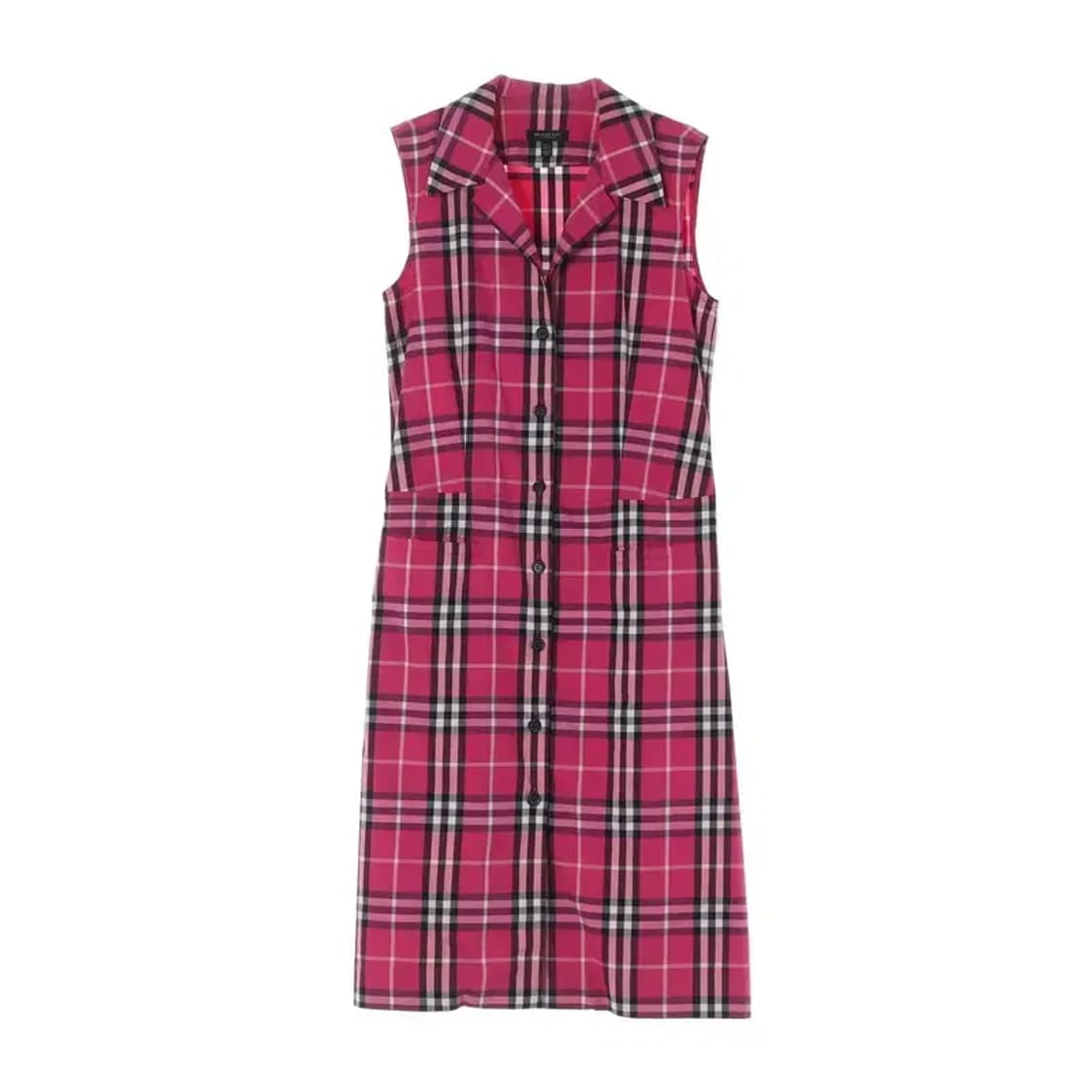 BURBERRY 버버리 핑크체크 원피스 uk8 상품이미지1