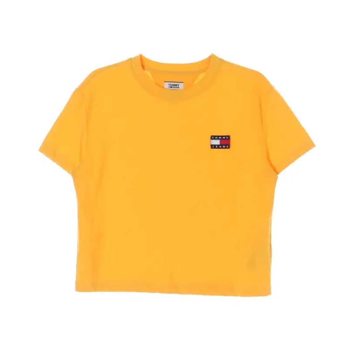 TOMMY JEANS 타미 진스 크롭 반팔 티 S 상품이미지1
