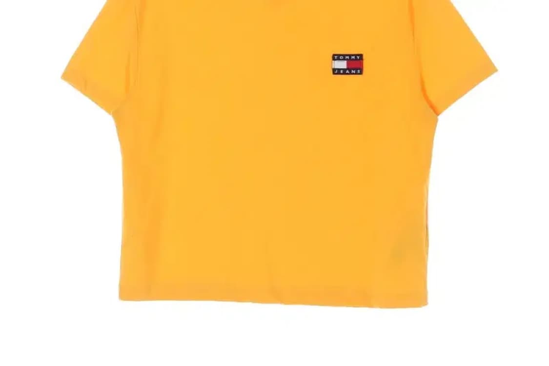 TOMMY JEANS 타미 진스 크롭 반팔 티 S 상품이미지3
