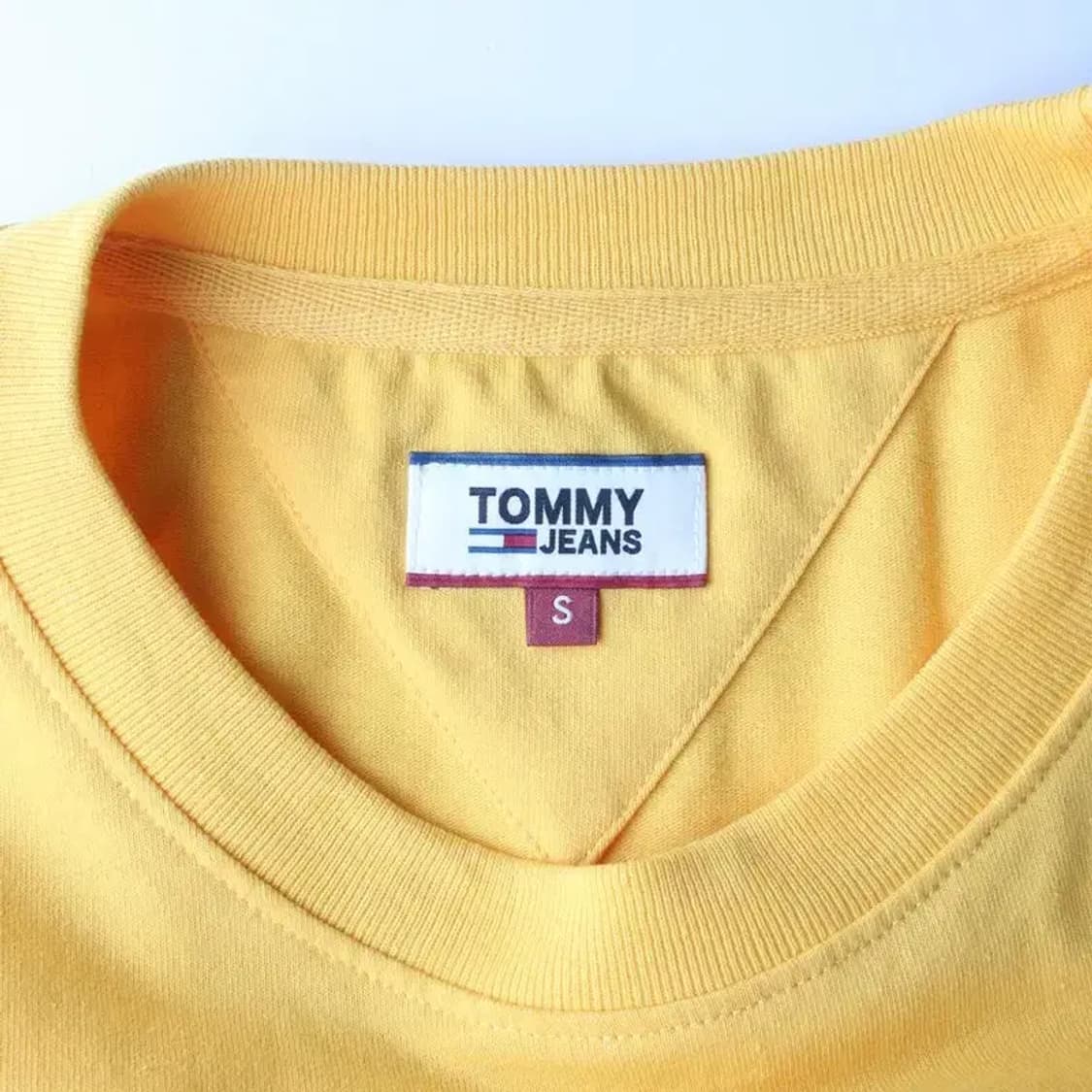 TOMMY JEANS 타미 진스 크롭 반팔 티 S 상품이미지5