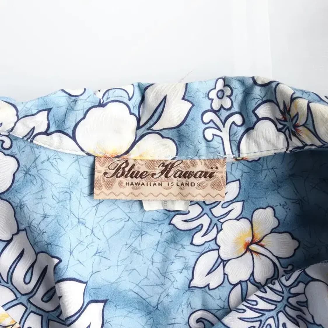BLUE HAWAII 메이드인 하와이 셔츠 S 상품이미지5