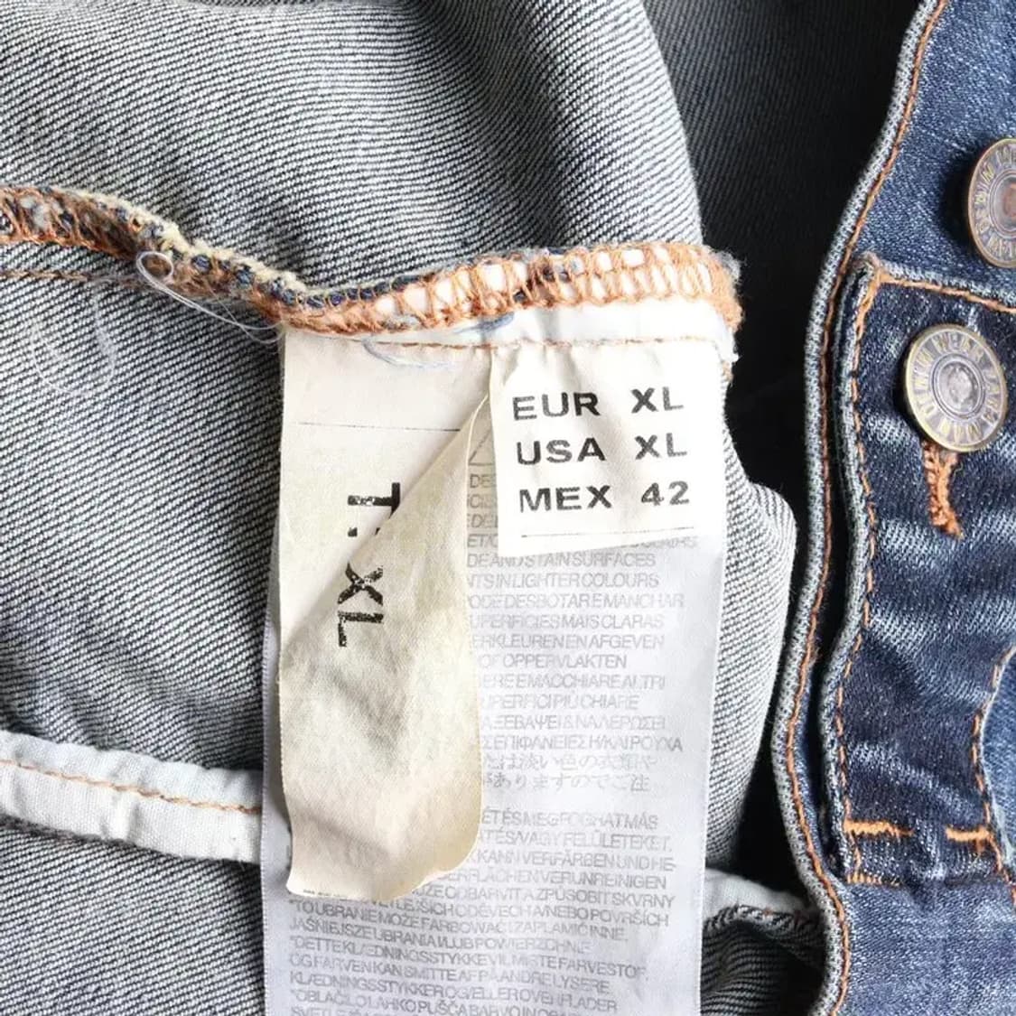 ZARA MEN 자라 맨 청자켓 데님 자켓 XL 상품이미지6