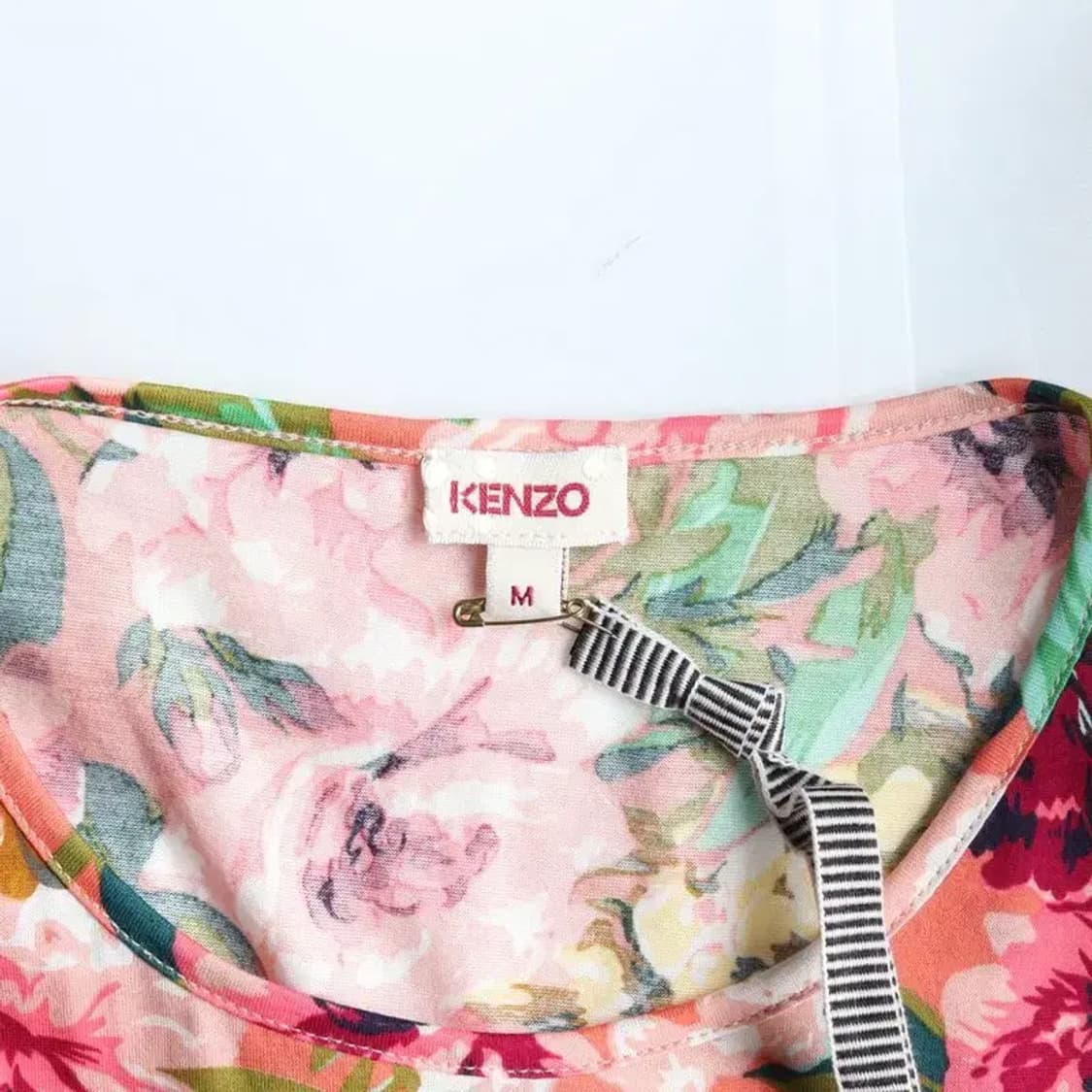 (새상품) KENZO 겐조 플라워 반팔 티 M 상품이미지5