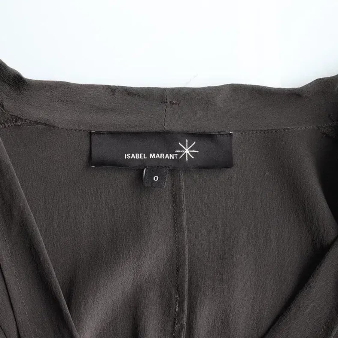 ISABEL MARANT 이자벨마랑 실크 끈 디테일 원피스 0 상품이미지6