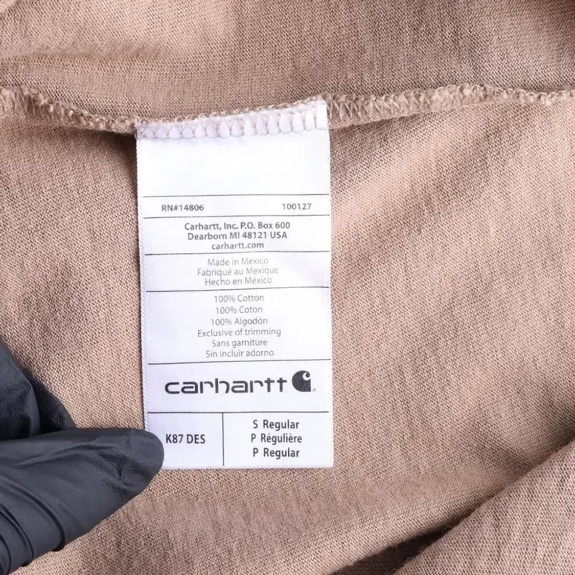 CARHARTT 칼하트 포켓 반팔 티 S 상품이미지6