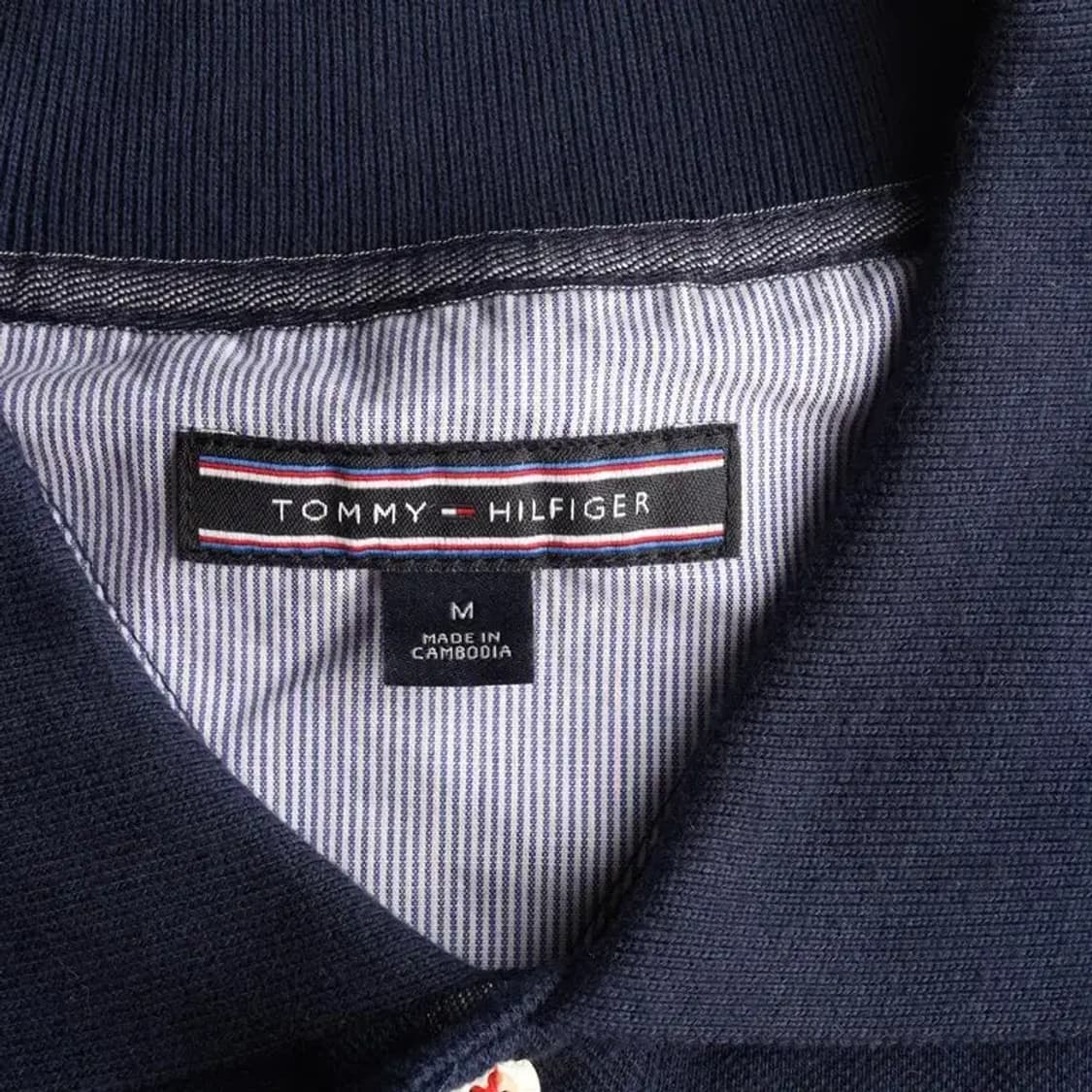TOMMY HILFIGER 타미힐피거 남성 카라티 M 상품이미지5