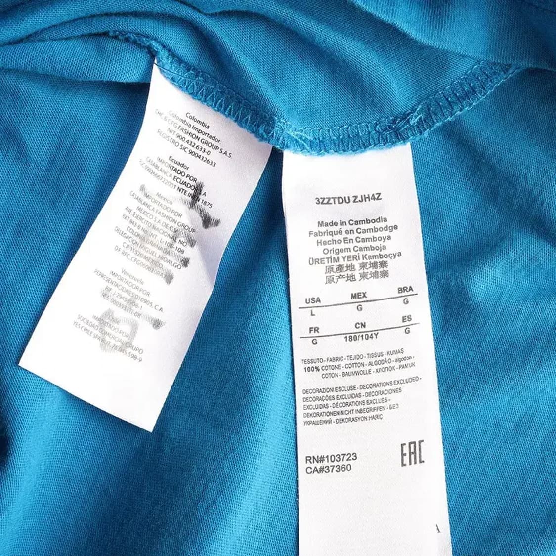 ARMANI EXCHANGE 아르마니 익스체인지 남성 반팔 티 L 상품이미지6