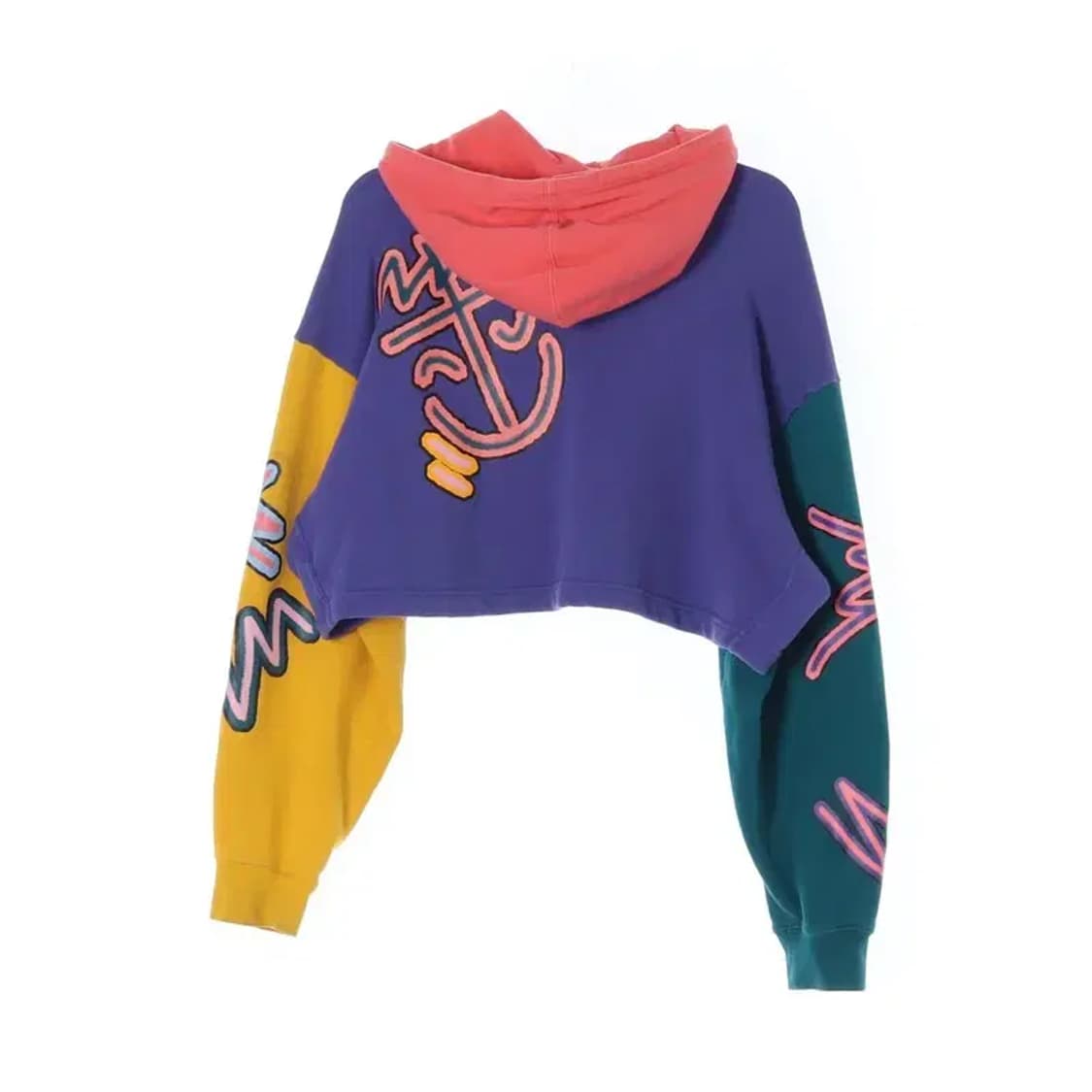 ADIDAS 아디다스 LOVEUNI 러브유니 후드 크롭 S 상품이미지4