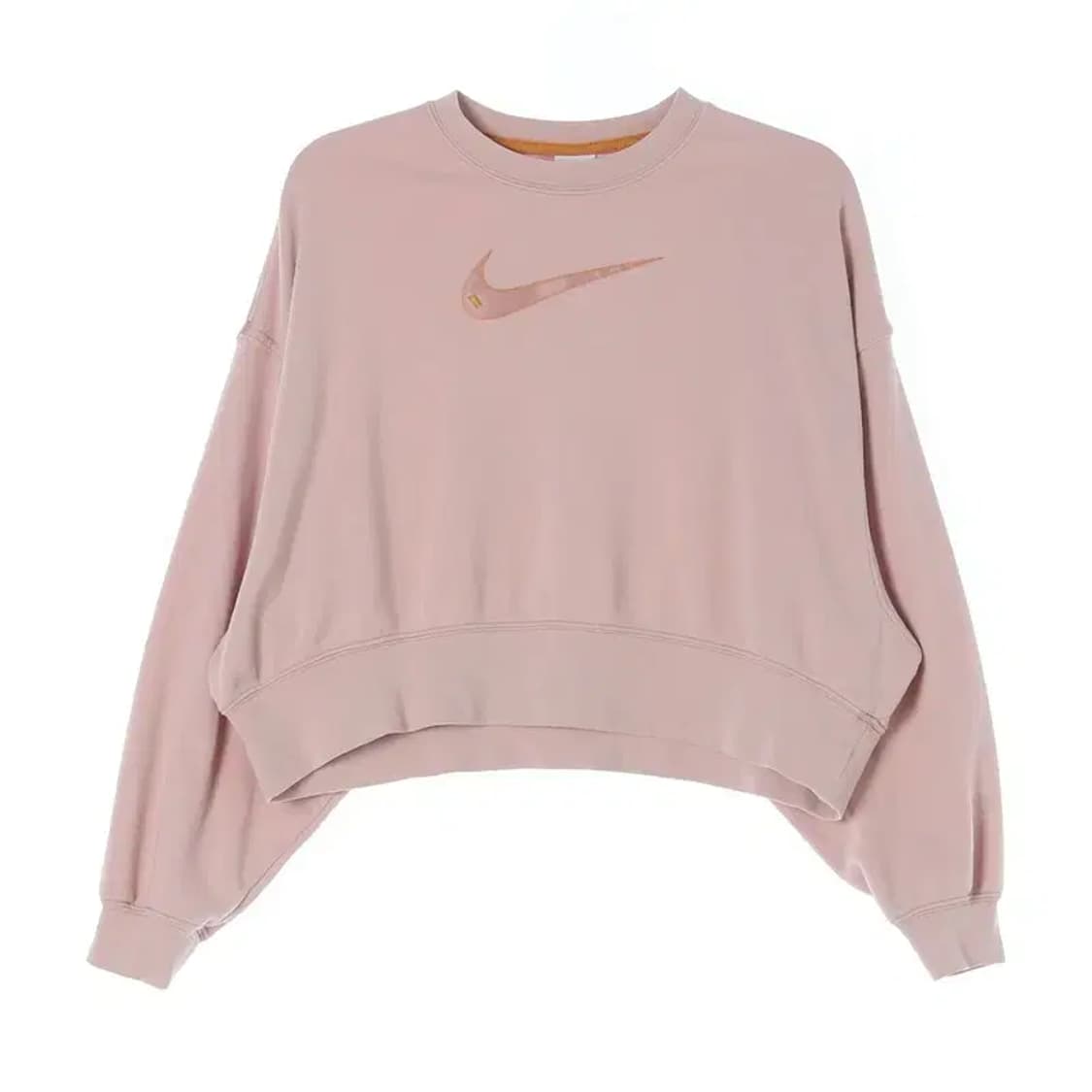 NIKE 나이키 스우시 오버핏 크롭 맨투맨 S 상품이미지1