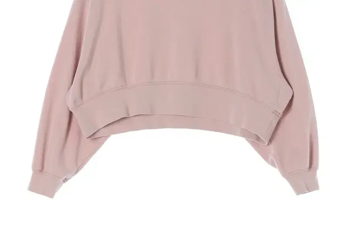 NIKE 나이키 스우시 오버핏 크롭 맨투맨 S 상품이미지3