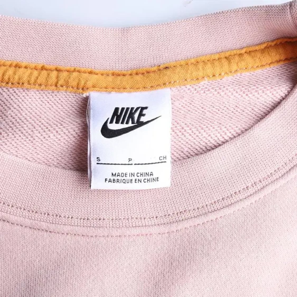 NIKE 나이키 스우시 오버핏 크롭 맨투맨 S 상품이미지5