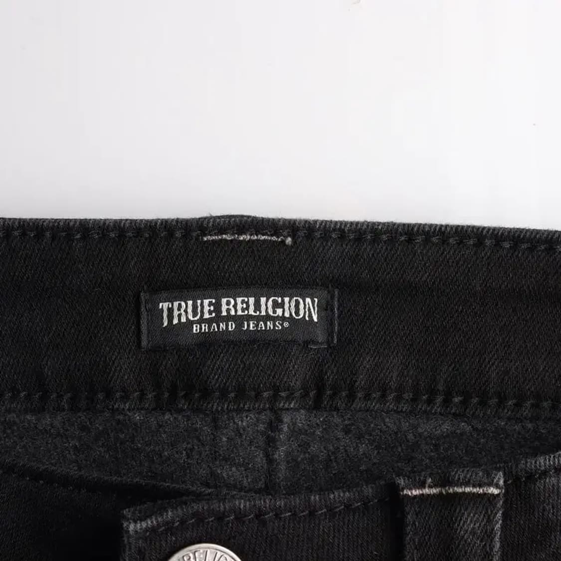 TRUE RELIGION 트루릴리전 블랙진 청바지 28 상품이미지6