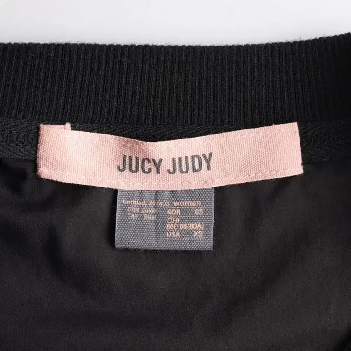 JUCY JUDY 쥬시쥬디 크롭 허리조임끈 반팔 티 85 상품이미지5