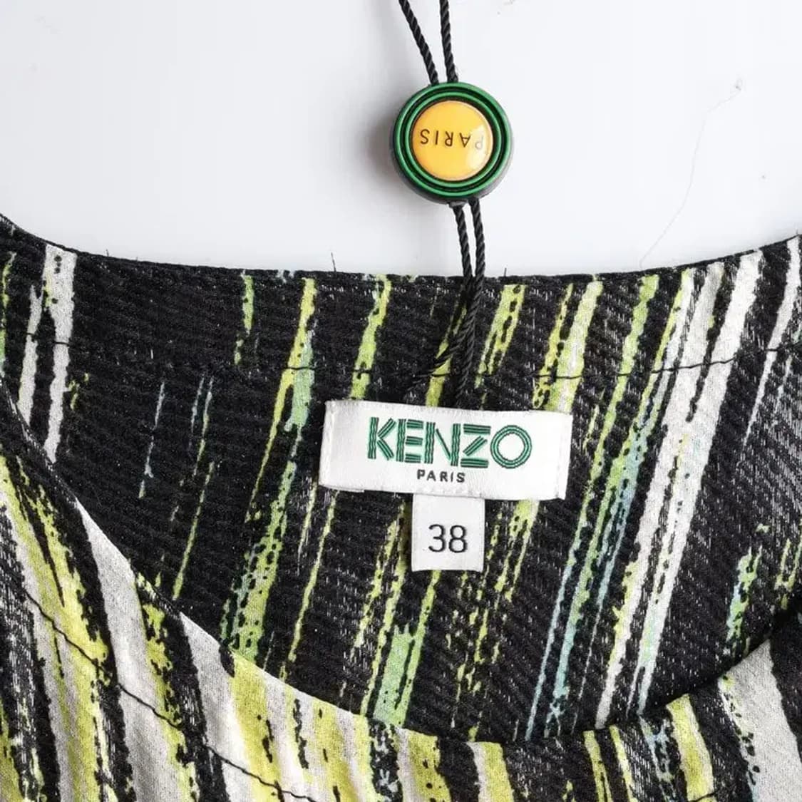 (새상품) KENZO 겐조 실크 롱 원피스 블라우스 38 상품이미지6