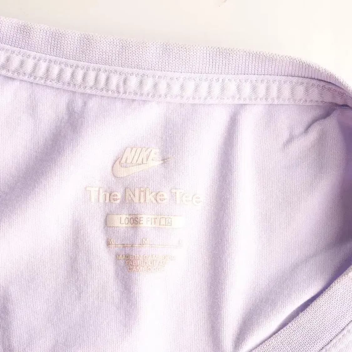 NIKE 나이키 여성 크롭 반팔 티 M 상품이미지5