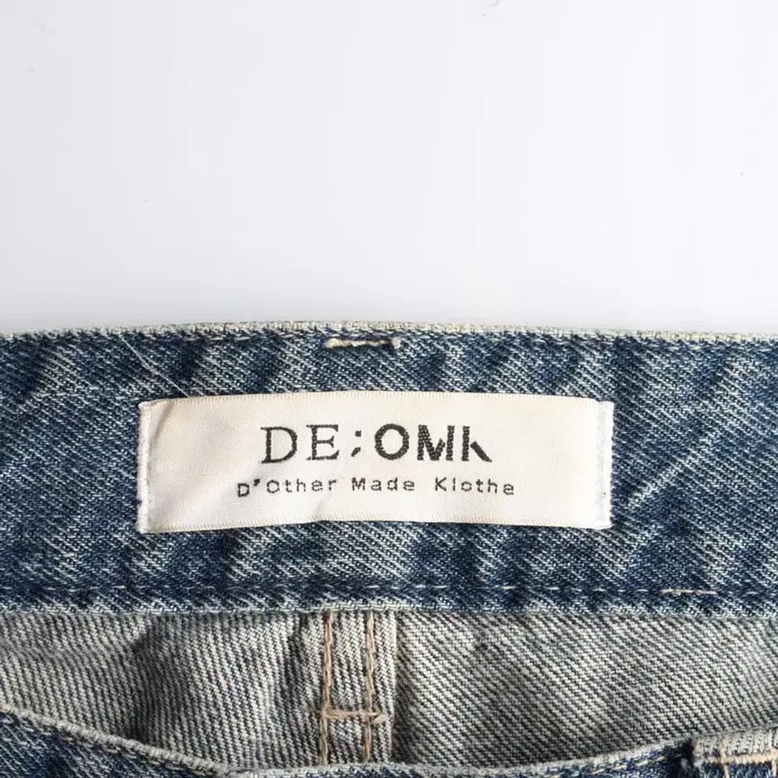 DE;OMK 드옴크 데미지 청바지 32 상품이미지6