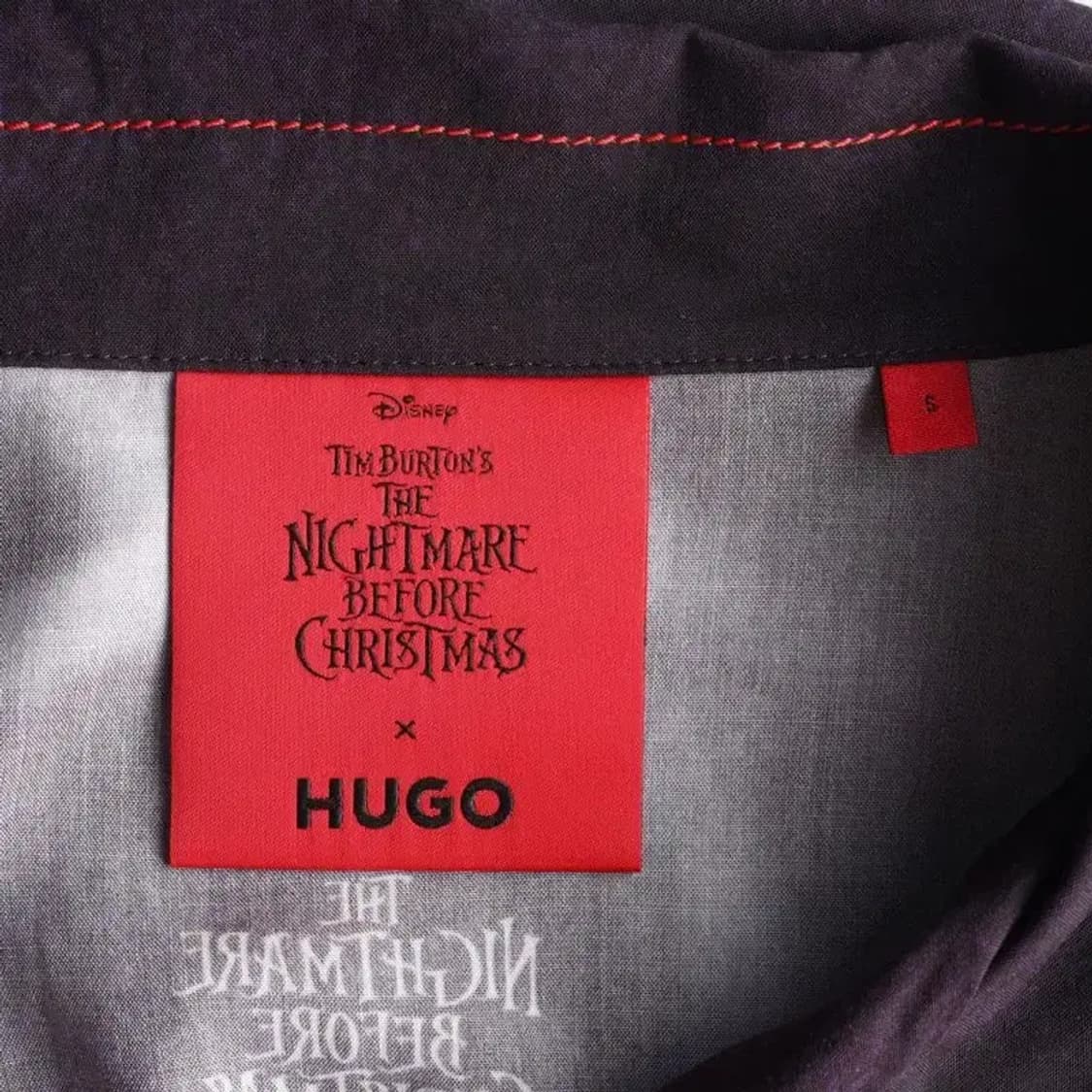 HUGO BOSS x 팀버튼 크리스마스 악몽 오버핏 셔츠 S 상품이미지5