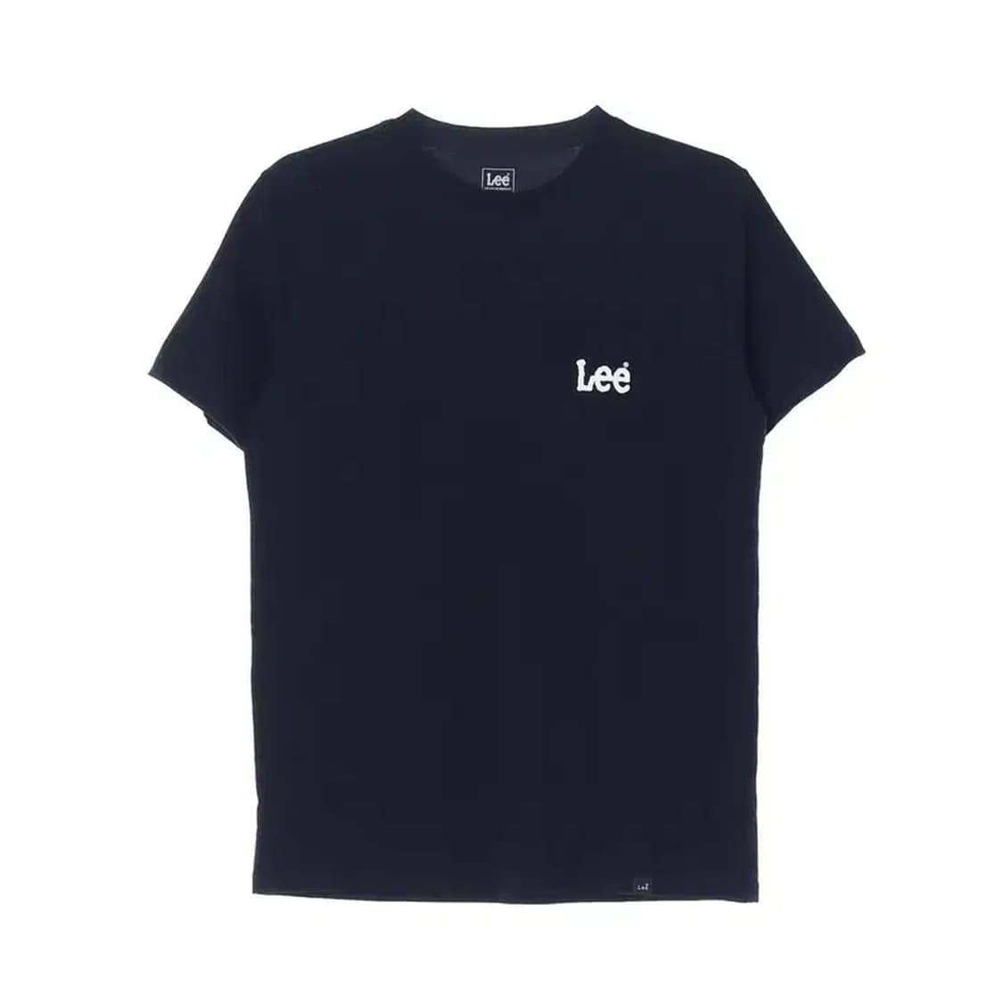 LEE 리 블랙 가슴로고 반팔 티 L 상품이미지1